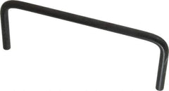 Amatom Electronic Hardware - 5-1/4" Long x 2" High, Round Handle - Black Oxide Finish, Stainless Steel, 5" Center to Center - USA Tool & Supply
