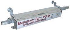 Stanley - 36" Door Width, Alarmed Exit Device Manual Damper - USA Tool & Supply