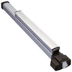 Stanley - Aluminum Rim Exit Device - For Use with Stanley Door Closers - USA Tool & Supply
