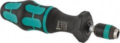 Wera - 1 Piece, 0.3 to 1.2 N/m, Adjustable Torque Limiting Screwdriver - 6" OAL, 1/4" Drive, 0.05" Graduation - USA Tool & Supply