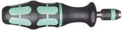 Wera - 1 Piece, 0.3 to 1.2 N/m, Preset Torque Limiting Screwdriver - 1/4" Drive - USA Tool & Supply