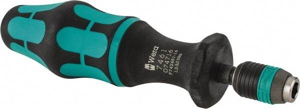 Wera - 1 Piece, 1.2 to 3 N/m, Preset Torque Limiting Screwdriver - 1/4" Drive - USA Tool & Supply