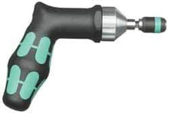 Wera - 1 Piece, 3 to 6 N/m, Preset Torque Limiting Screwdriver - 1/4" Drive - USA Tool & Supply