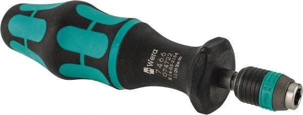 Wera - 1 Piece, 11 to 29 In/Lb, Preset Torque Limiting Screwdriver - 1/4" Drive - USA Tool & Supply