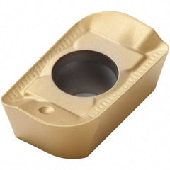 Seco - APKX160440 ME12 Grade F40M Carbide Milling Insert - TiAlN Finish, 9.44mm Thick, 4mm Corner Radius - USA Tool & Supply
