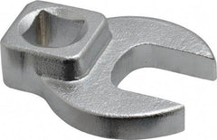 Blackhawk by Proto - 5/8" 3/8" Drive Chrome Open End Crowfoot Wrench - 1-1/2" OAL - USA Tool & Supply