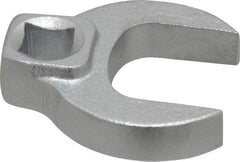 Blackhawk by Proto - 1" 3/8" Drive Chrome Open End Crowfoot Wrench - 2-7/64" OAL - USA Tool & Supply