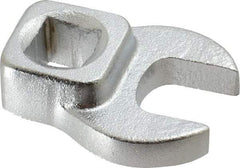 Blackhawk by Proto - 13mm 3/8" Drive Chrome Open End Crowfoot Wrench - 1-1/2" OAL - USA Tool & Supply