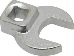 Blackhawk by Proto - 17mm 3/8" Drive Chrome Open End Crowfoot Wrench - 1-1/2" OAL - USA Tool & Supply