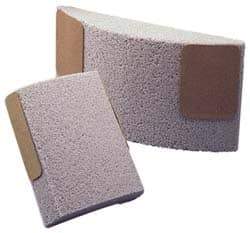 Norton - 11-1/4" Wide x 8" High x 3" Thick Grinding Segment - 30 Grit - USA Tool & Supply