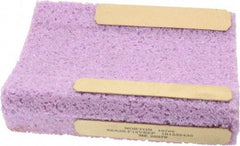 Norton - 5" Wide x 6" High x 1-1/2" Thick Grinding Segment - 30 Grit, Hardness F, Blue Print No. ME20579 - USA Tool & Supply