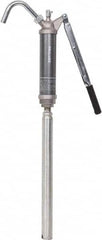 PRO-LUBE - Oil Lubrication 0.10 Strokes/oz Flow Aluminum & Steel Lever Hand Pump - Exact Industrial Supply