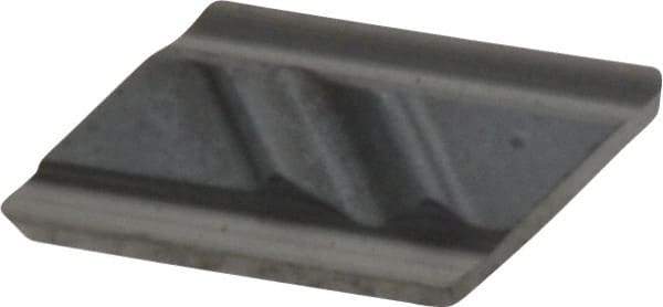 Kennametal - NPR51, K313 Grade Carbide Profiling Insert - Uncoated, 55° Incl Angle, Parallelogram, 0.4567" Side Length, 1/8" Thick, 1/64" Corner Radius - USA Tool & Supply
