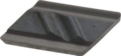 Kennametal - NPR51, K313 Grade Carbide Profiling Insert - Uncoated, 55° Incl Angle, Parallelogram, 0.4567" Side Length, 1/8" Thick, 1/64" Corner Radius - USA Tool & Supply