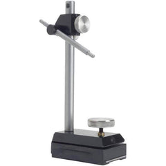 TESA Brown & Sharpe - Rectangular Base, Indicator Transfer Stand - 8-7/8" High, 3-1/2" Base Length x 2-1/2" Base Width x 1.3" Base Height, Includes Holder - USA Tool & Supply