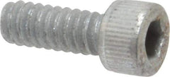 Value Collection - #6-32 UNC Hex Socket Drive, Socket Cap Screw - Alloy Steel, Zinc-Plated Finish, Fully Threaded, 3/8" Length Under Head - USA Tool & Supply