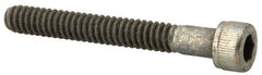 Value Collection - #10-24 UNC Hex Socket Drive, Socket Cap Screw - Alloy Steel, Zinc-Plated Finish, Partially Threaded, 1-1/2" Length Under Head - USA Tool & Supply
