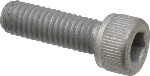 Value Collection - #10-32 UNF Hex Socket Drive, Socket Cap Screw - Alloy Steel, Zinc-Plated Finish, Fully Threaded, 5/8" Length Under Head - USA Tool & Supply