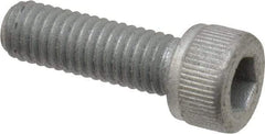 Value Collection - #10-32 UNF Hex Socket Drive, Socket Cap Screw - Alloy Steel, Zinc-Plated Finish, Fully Threaded, 5/8" Length Under Head - USA Tool & Supply