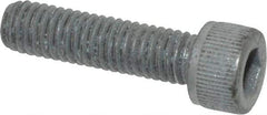 Value Collection - #10-32 UNF Hex Socket Drive, Socket Cap Screw - Alloy Steel, Zinc-Plated Finish, Fully Threaded, 3/4" Length Under Head - USA Tool & Supply