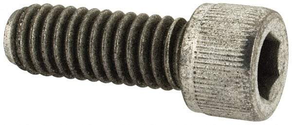 Value Collection - 5/16-18 UNC Hex Socket Drive, Socket Cap Screw - Alloy Steel, Zinc-Plated Finish, Fully Threaded, 7/8" Length Under Head - USA Tool & Supply