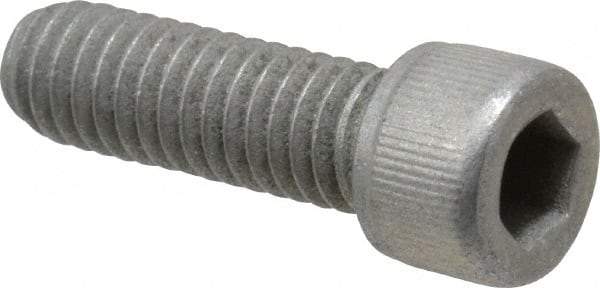 Value Collection - 5/16-18 UNC Hex Socket Drive, Socket Cap Screw - Alloy Steel, Zinc-Plated Finish, Fully Threaded, 1" Length Under Head - USA Tool & Supply