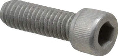 Value Collection - 5/16-18 UNC Hex Socket Drive, Socket Cap Screw - Alloy Steel, Zinc-Plated Finish, Fully Threaded, 1" Length Under Head - USA Tool & Supply