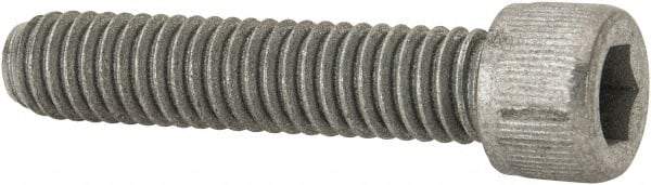 Value Collection - 5/16-18 UNC Hex Socket Drive, Socket Cap Screw - Alloy Steel, Zinc-Plated Finish, Fully Threaded, 1-1/2" Length Under Head - USA Tool & Supply