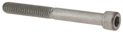 Value Collection - 5/16-18 UNC Hex Socket Drive, Socket Cap Screw - Alloy Steel, Zinc-Plated Finish, Partially Threaded, 3" Length Under Head - USA Tool & Supply