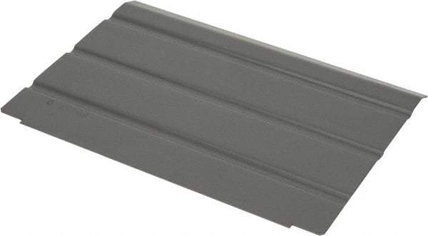 Vidmar - Tool Box Steel Drawer Divider - 5-7/8" Wide x 6-1/4" Deep x 4-1/2" High, Gray, For Vidmar Cabinets - USA Tool & Supply