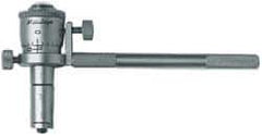 Mitutoyo - 8 to 40", Satin Chrome Coated, Mechanical Inside Micrometer Set - 0.001" Graduation, Friction Thimble - USA Tool & Supply