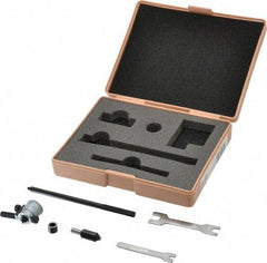 Mitutoyo - 1 to 2", Friction Thimble, Mechanical, Satin Chrome Finish, Interchangeable Rod Micrometer - 0.001 Inch Graduation, Accurate Up to 0.00024+(0.00004xR/20) Inch, 1/4 Inch Travel, 2 Rods - USA Tool & Supply