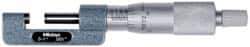 Mitutoyo - 2 to 3" Range, Mechanical Hub Micrometer - 0.001" Graduation, 0.0001" Accuracy - USA Tool & Supply