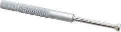 Mitutoyo - 0.3 to 0.4 Inch Measurement, Small Hole Gage - 4 Inch Overall Length, Half Ball - USA Tool & Supply