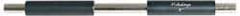 Mitutoyo - 50mm Long, Accuracy Up to 2 micro m, Flat End Micrometer Calibration Standard - Use with Outside Micrometer, Includes Heat Insulating Handle - USA Tool & Supply