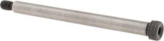 Value Collection - 5/16" Shoulder Diam x 3-3/4" Shoulder Length, 1/4-20 UNC, Hex Socket Shoulder Screw - 4140 Alloy Steel, Uncoated, 7/32" Head Height x 7/16" Head Diam - USA Tool & Supply