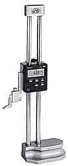 Mitutoyo - 40" Electronic Height Gage - 0.0005, 0.0002" (Switchable) Resolution, Accurate to 0.003", LCD Display, SPC Data Output - USA Tool & Supply