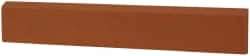 Norton - 6" Long x 1" Wide x 1/4" Thick, Aluminum Oxide Sharpening Stone - Rectangle, Fine Grade - USA Tool & Supply