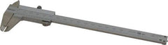 Mitutoyo - 0 to 150mm Stainless Steel Vernier Caliper - 0.05mm Graduation, 40mm Jaw Depth, 0.05mm Accuracy - USA Tool & Supply