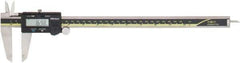 Mitutoyo - 0 to 300mm Range, 0.01mm Resolution, Electronic Caliper - Stainless Steel with 64mm Stainless Steel Jaws, 0.03mm Accuracy - USA Tool & Supply