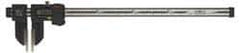 Mitutoyo - 0 to 1,000mm Range, 0.01mm Resolution, IP66 Electronic Caliper - Stainless Steel with 150mm Carbon Fiber Reinforced Plastic (CFRP) Jaws, 0.08mm Accuracy, SPC Output - USA Tool & Supply
