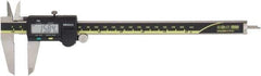 Mitutoyo - 0 to 200mm Range, 0.01mm Resolution, Electronic Caliper - Stainless Steel with 50mm Stainless Steel Jaws, 0.03mm Accuracy - USA Tool & Supply