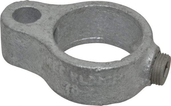 Kee - 1-1/4" Pipe, Malleable Iron Gate Hinge Fitting - Galvanized Finish - USA Tool & Supply