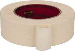 3M - 1-1/2" Wide x 60 Yd Long Tan Paper Masking Tape - Series 213, 6 mil Thick, 27 In/Lb Tensile Strength - USA Tool & Supply