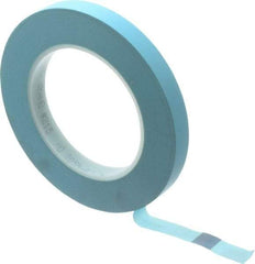 3M - 1/2" Wide x 60 Yd Long Blue Polypropylene Film Masking Tape - Series 215, 4.8 mil Thick, 15 In/Lb Tensile Strength - USA Tool & Supply