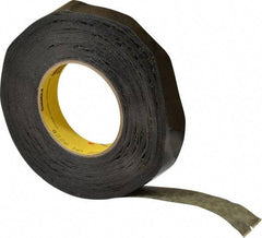 3M - 1" Wide x 60 Yd Long Black Crepe Paper Masking Tape - Series 226, 10.6 mil Thick, 34 In/Lb Tensile Strength - USA Tool & Supply
