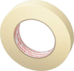 3M - 1" Wide x 60 Yd Long Tan Paper Masking Tape - Series 2364, 6.5 mil Thick, 24 In/Lb Tensile Strength - USA Tool & Supply