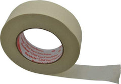 3M - 1-1/2" Wide x 60 Yd Long Tan Paper Masking Tape - Series 2364, 6.5 mil Thick, 24 In/Lb Tensile Strength - USA Tool & Supply