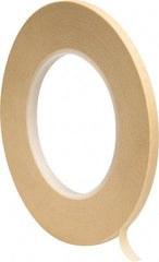 3M - 1/4" Wide x 60 Yd Long Tan Paper Masking Tape - Series 2380, 7.2 mil Thick, 28 In/Lb Tensile Strength - USA Tool & Supply