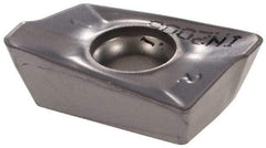 Ingersoll Cutting Tools - AOMT120408 Grade IN2005 Carbide Milling Insert - TiAlN Finish, 0.19" Thick, 0.031" Corner Radius - USA Tool & Supply